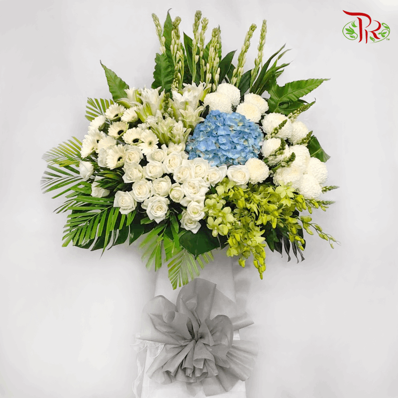 Condolence Stand #5-Pudu Ria Florist-prflorist.com.my