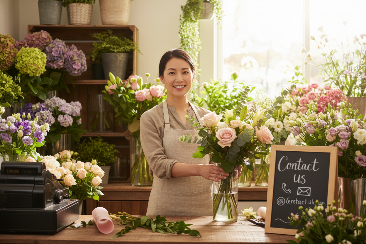 Contact Us - Asian Florist