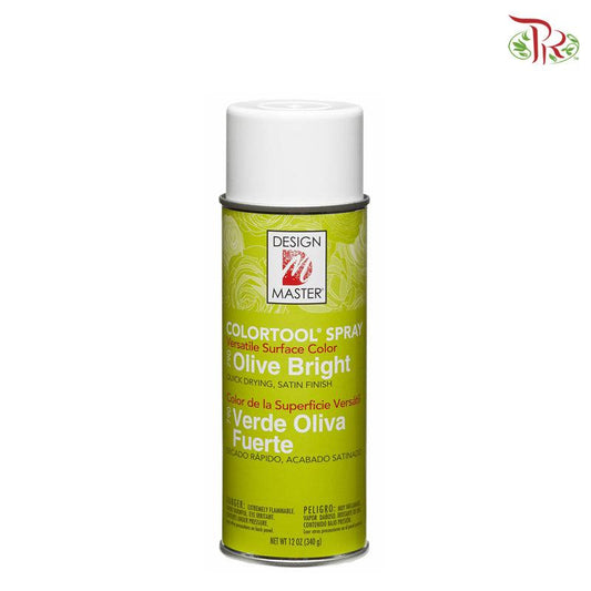 Design Master Colortool Spray - Olive Bright (790)-Design Master-prflorist.com.my