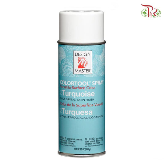 Design Master Colortool Spray - Turquoise (741)-Design Master-prflorist.com.my