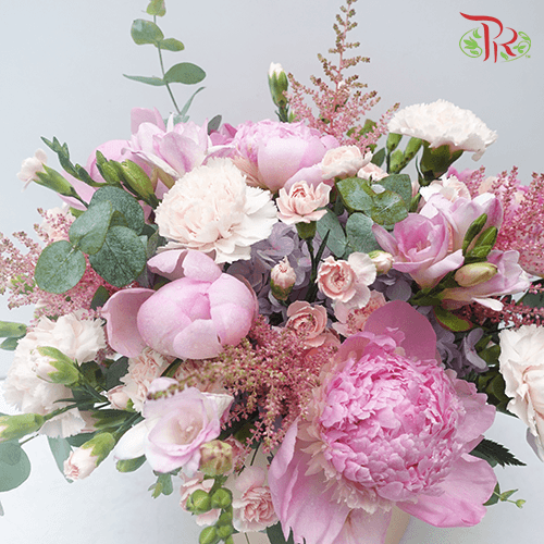 Designer Series 27 - Pastel Peony Flower Arrangement-Pudu Ria Florist-prflorist.com.my
