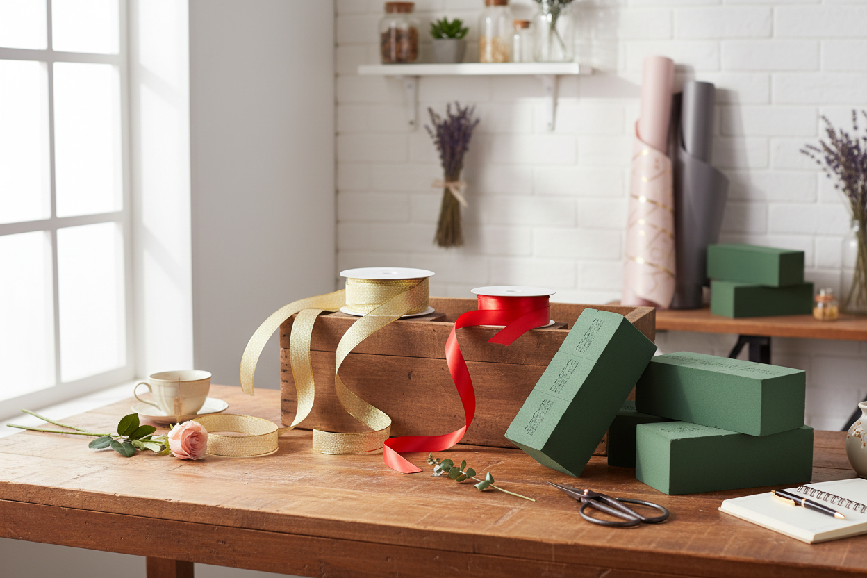 Elegant floral supplies