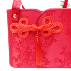 FB4-FB6 - CNY Single Button Rectangular Hand Held Floral Box (With Options) (WFL173CD)-Pudu Ria Florist-prflorist.com.my