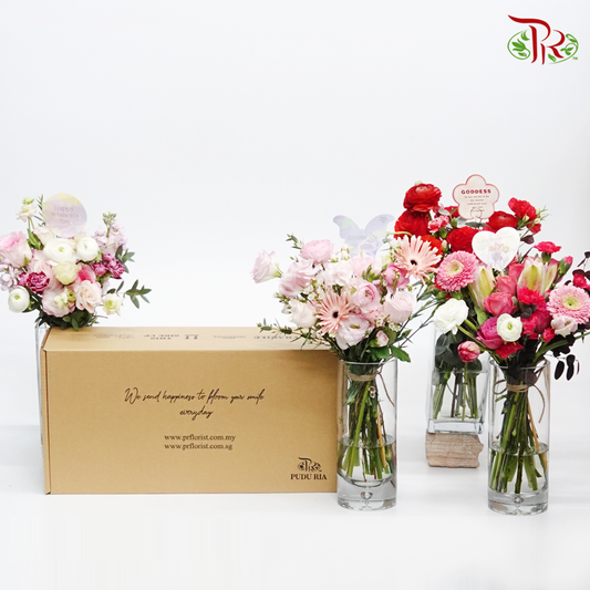 Flower Bliss Box- Subscription-Pudu Ria Florist-prflorist.com.my