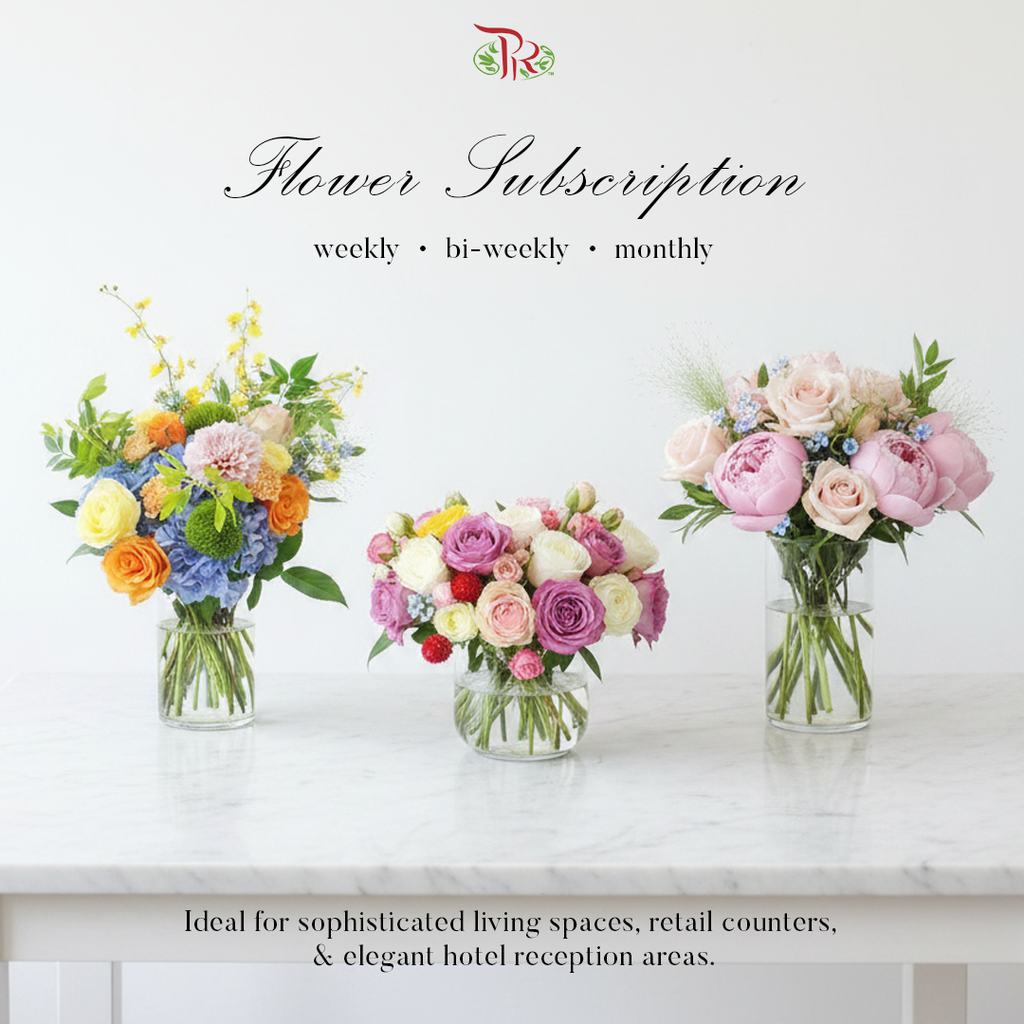 Flower for Hotel Reception