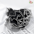FNT056 Black - Pearl Wave Net-Black-Pudu Ria Florist-prflorist.com.my