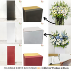 Foldable Flower Stand Box (M/L)-Pudu Ria Florist-prflorist.com.my