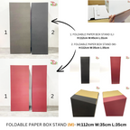 Foldable Flower Stand Box (M/L)-Pudu Ria Florist-prflorist.com.my