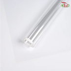 FPL082#1 Clear Colour Frame Wrapper - White-Pudu Ria Florist-prflorist.com.my