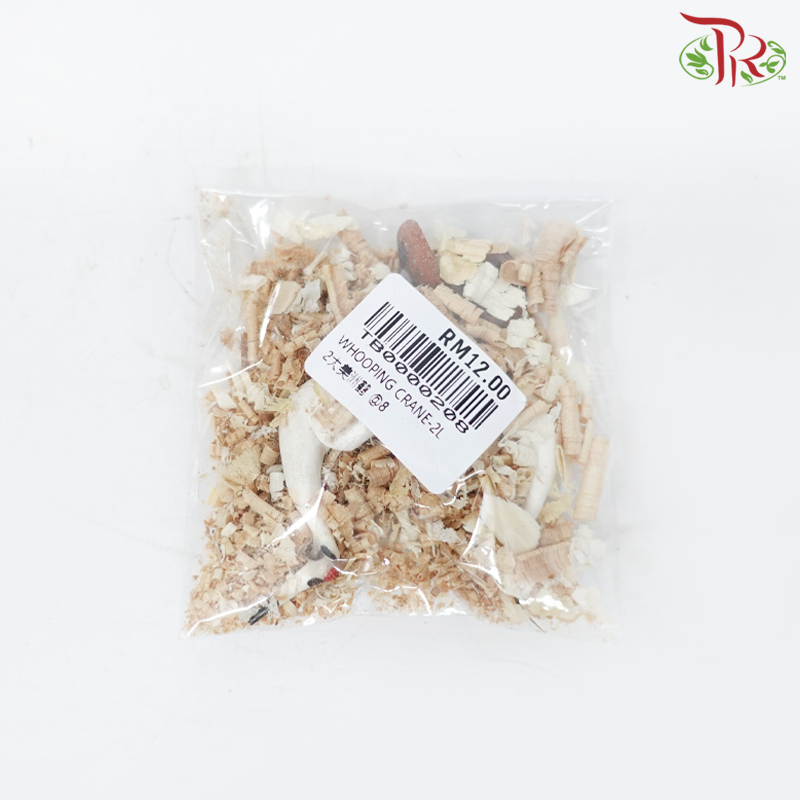 Gardening Miniature - Whooping Crane《2大美洲鹤》-Pudu Ria Florist-prflorist.com.my