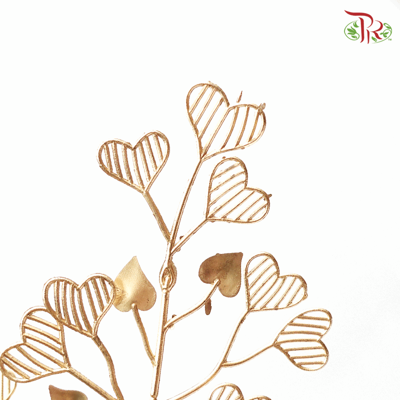 CNY Gold Leaf - Love Shape (Per Stem) - Pudu Ria Florist