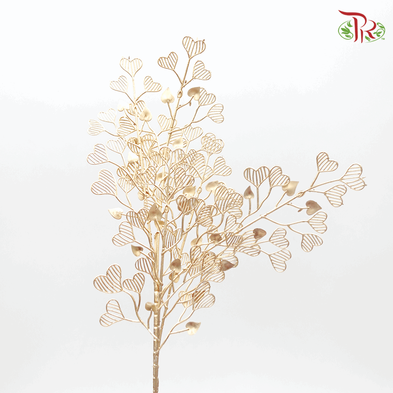CNY Gold Leaf - Love Shape (Per Stem) - Pudu Ria Florist