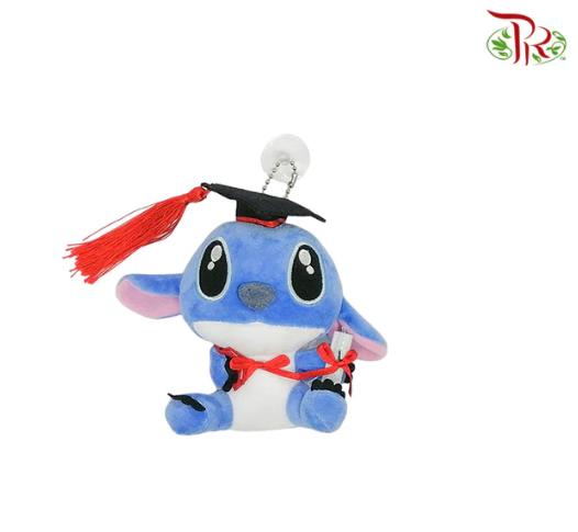 Graduation Toy- Stitch FTY013#3-Blue-Pudu Ria Florist-prflorist.com.my