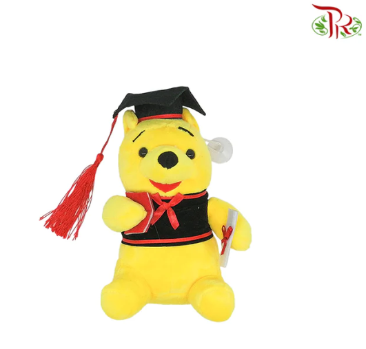 Graduation Toy- Winnie The Pooh FTY014#2-Yellow-Pudu Ria Florist-prflorist.com.my