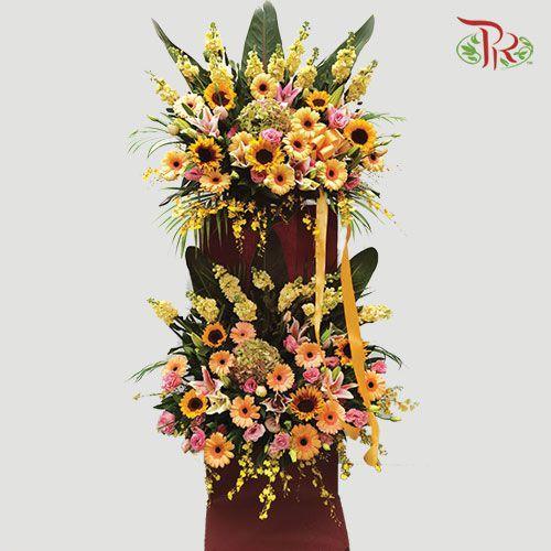 Grand Opening Flower Stand - Good Fortune # 1-Pudu Ria Florist-prflorist.com.my