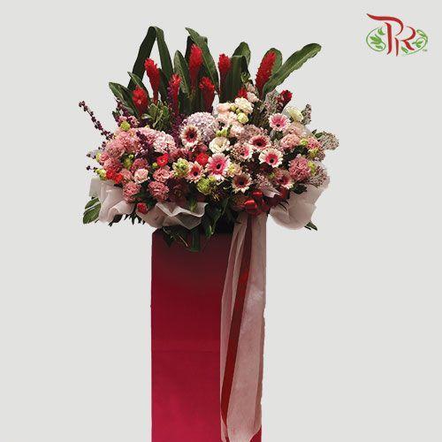 Grand Opening Flower Stand - Good Fortune # 9-Pudu Ria Florist-prflorist.com.my