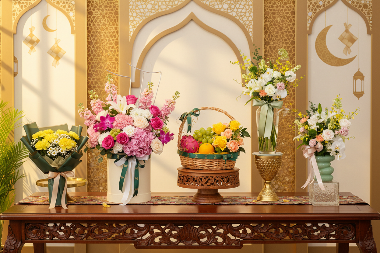 Hari Raya product showcase for hotspots