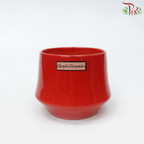 JT-266 Red Pot (JT266R)-Pudu Ria Florist-prflorist.com.my