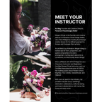 Bloom Beyond Borders (PFDA Core Floristry Program- Malaysia by Pananom Floral Design Academy)