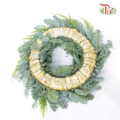 Nobilis Wreath Half Bound - (40cm)-Netherland-prflorist.com.my
