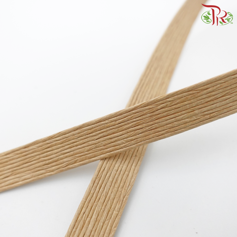 Paper Vine Deco - Brown (1.2cm x 25 yards)-Brown-Pudu Ria Florist-prflorist.com.my