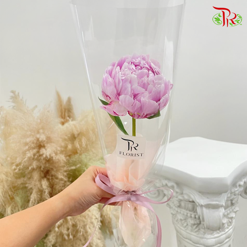 Pink Peony Bouquet (3 Options)-Single Stem-Pudu Ria Florist-prflorist.com.my