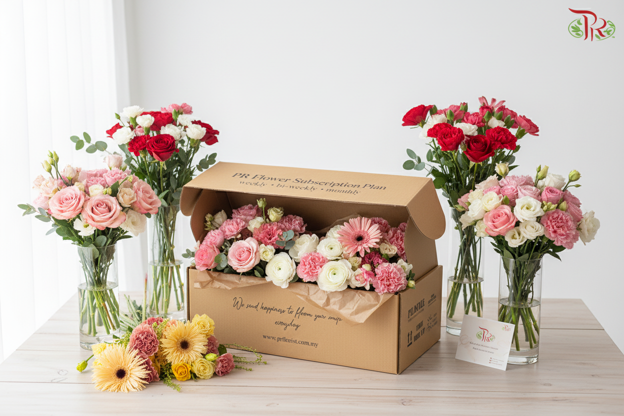 PR Flower Subscription - Wide Box