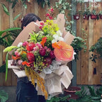 Tropical Wild Floral Theme Bouquet (L size)