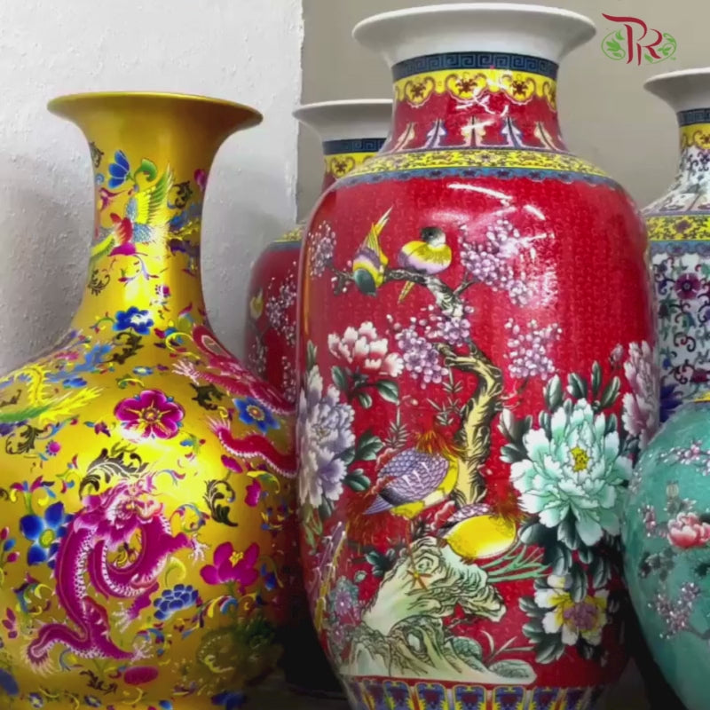 A150 陶瓷精德花瓶(A150CJDV) | Pudu Ria Florist 当天送货