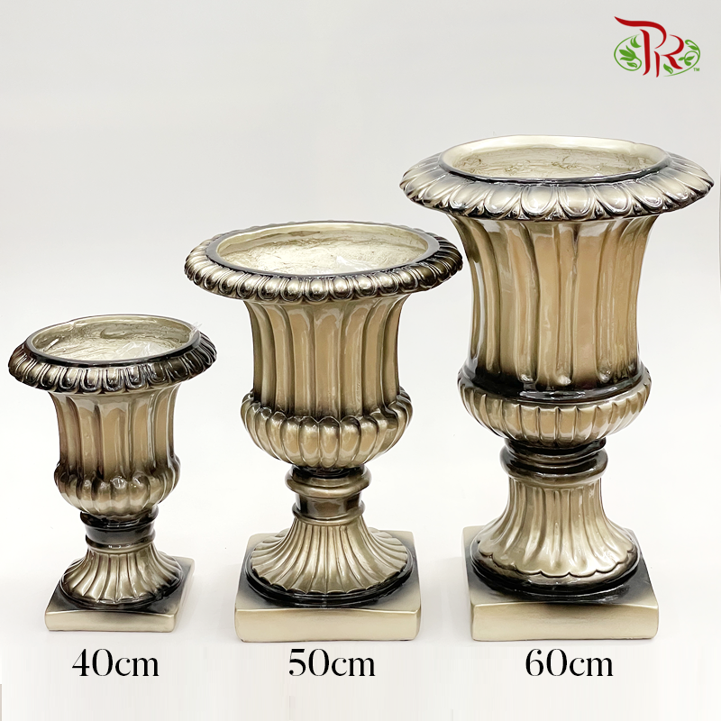 Roman Pot Two Tone (40cm-60cm)-Pudu Ria Florist-prflorist.com.my