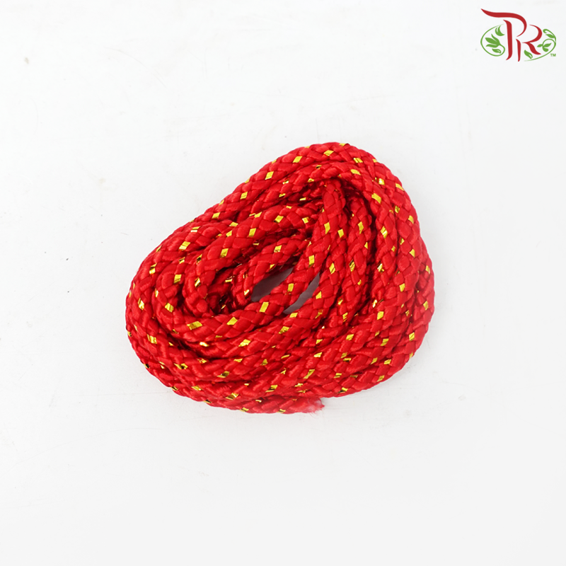 Rope Chinese - Red (3 Meter) (Loose)-Red-Pudu Ria Florist-prflorist.com.my