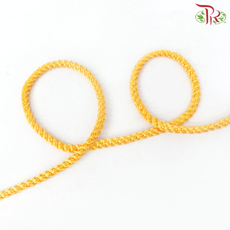 Rope Chinese - Yellow (3 Meter) (Loose)-Yellow-Pudu Ria Florist-prflorist.com.my