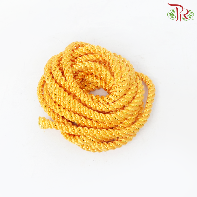 Rope Chinese - Yellow (3 Meter) (Loose)-Yellow-Pudu Ria Florist-prflorist.com.my