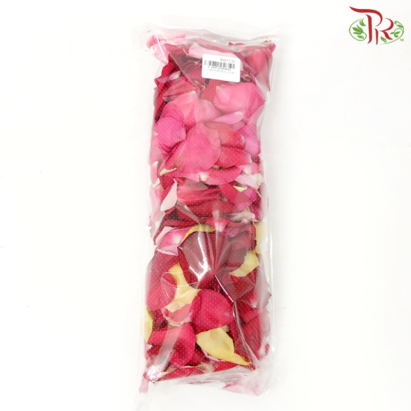 Rose Petals (Random Mix Colour) - ( 200 Gram / 1 KG)-Pudu Ria Florist-prflorist.com.my