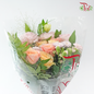 Signature Weekly Flower Bunch - Darling Buds (Eustoma, Rose, Chrysanthemum & Carnation Spray)(Big Size)-Without Wrapping-China-prflorist.com.my