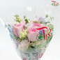 Signature Weekly Flower Bunch - Lavender Dream (Rose, Matthiola, Carnation Spray & Trachymene) (Big Size)-Without Wrapping-China-prflorist.com.my