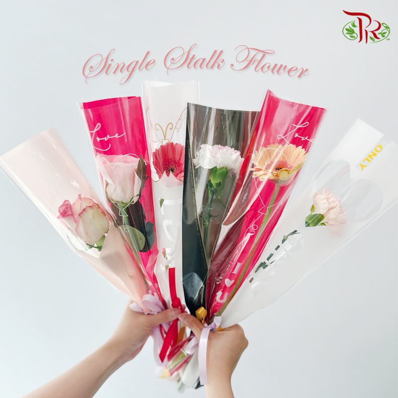 Single Stalk Wrapping (Flower Options)