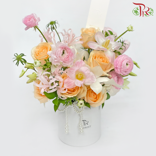 Spring Day Floral Box Arrangement (S Size)-Pudu Ria Florist-prflorist.com.my