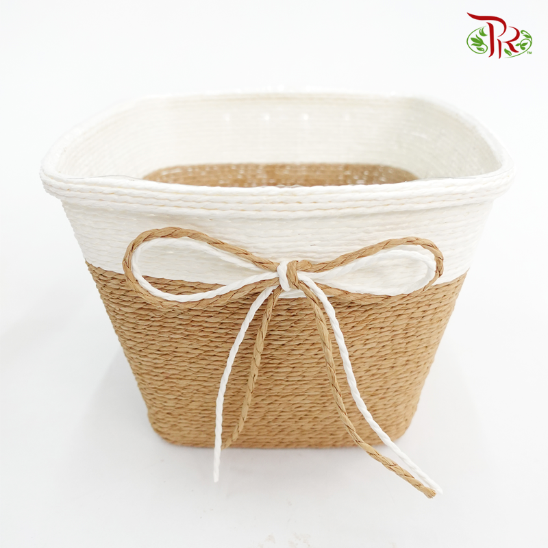 Square Basket (4 sizes) 22-403/22-404/22-405/22-406-Pudu Ria Florist-prflorist.com.my