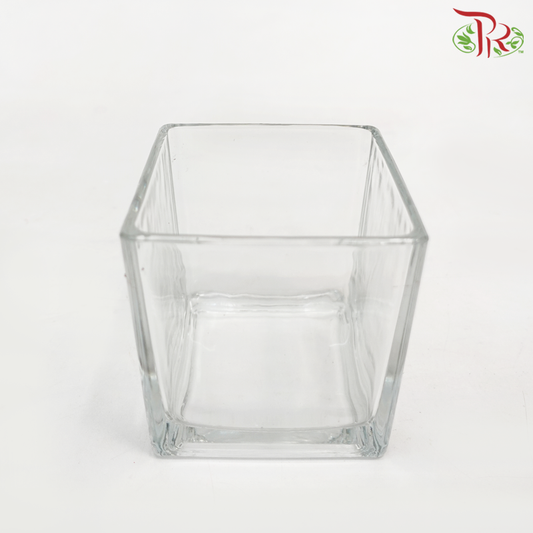 Square Vase - (163610)-Pudu Ria Florist-prflorist.com.my