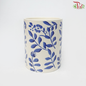 SSJ - Qing Hua Ci Cylinder Pot (SSJ-1535)-Gao Lian Pot (SSJ1535GL)-Pudu Ria Florist-prflorist.com.my