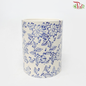 SSJ - Qing Hua Ci Cylinder Pot (SSJ-1535)-Lian Hua Pot (SSJ1535LH)-Pudu Ria Florist-prflorist.com.my