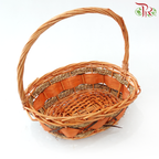 TYL12 - Light Brown Basket-Pudu Ria Florist-prflorist.com.my