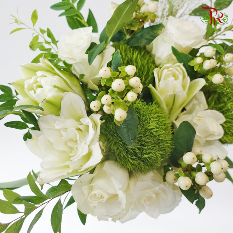 Signature Weekly Flower Bunch - Whispering Green Serenity (Big Bunch)
