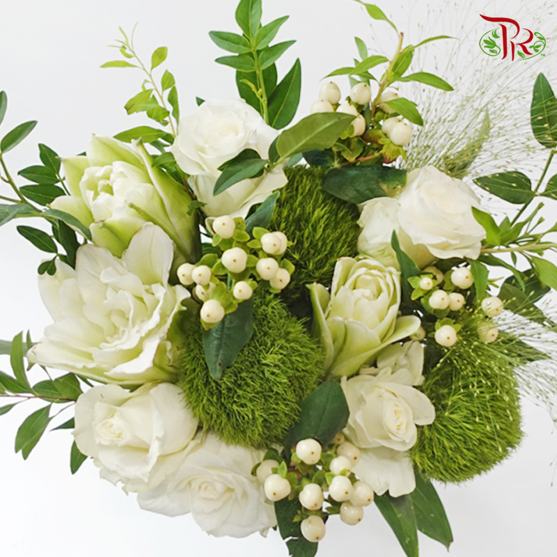 Signature Weekly Flower Bunch - Whispering Green Serenity (Big Bunch)