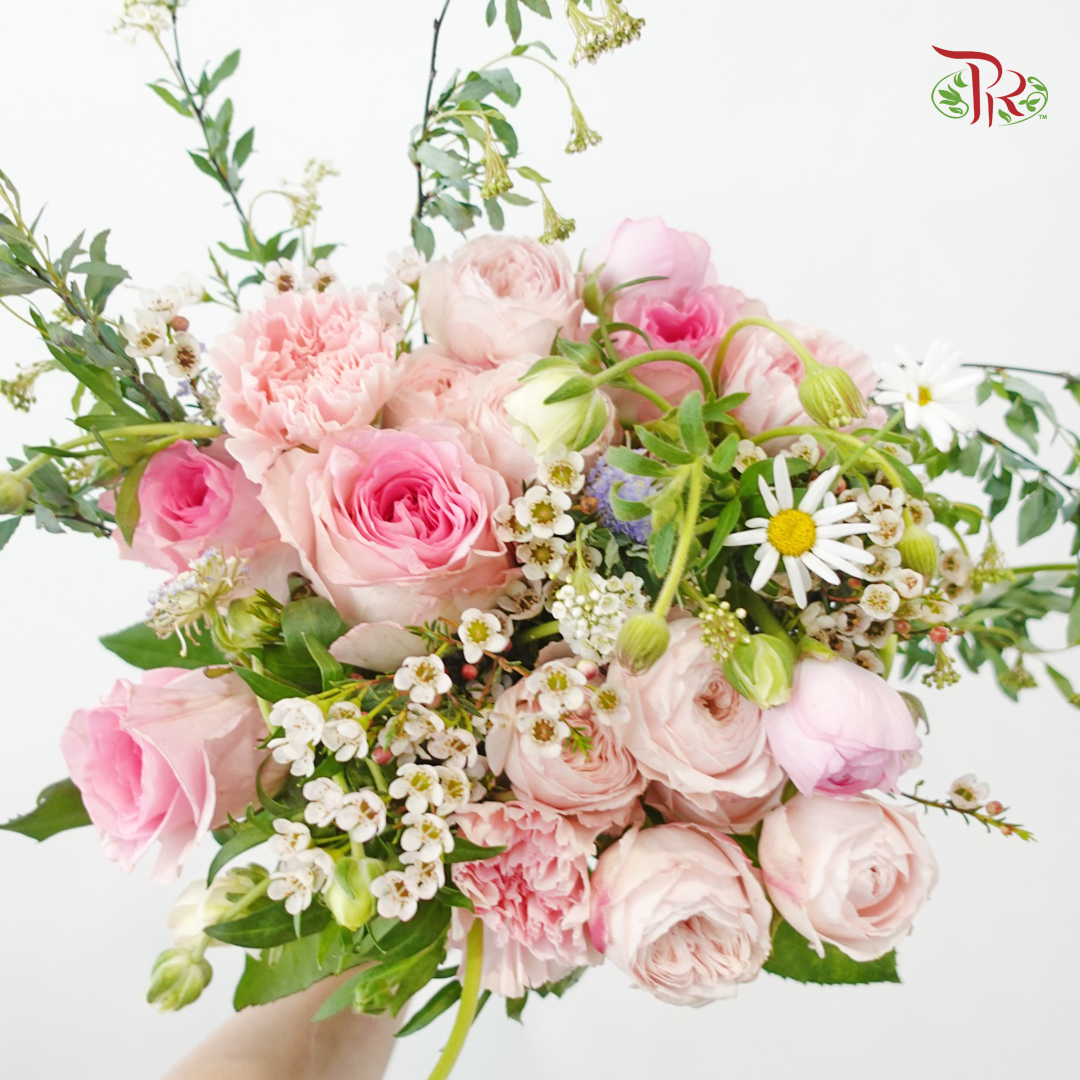 Signature Weekly Flower Bunch -Sugar Blush (Big Bunch)