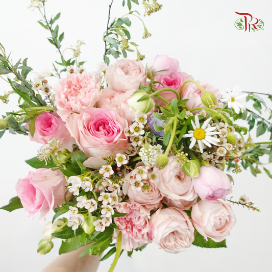 Signature Weekly Flower Bunch -Sugar Blush (Big Bunch)