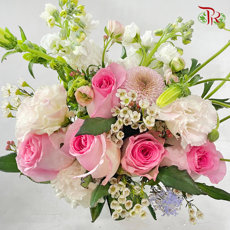 Signature Weekly Flower Bunch - Whimsical Pastel Wonders (Big Bunch)