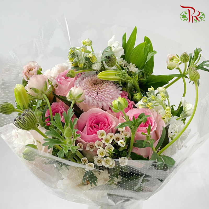 Signature Weekly Flower Bunch - Whimsical Pastel Wonders (Big Bunch)