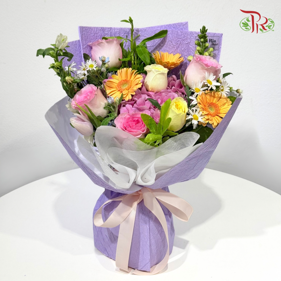 Signature Weekly Flower Bunch - Bloom & Butterflies (Big Bunch)